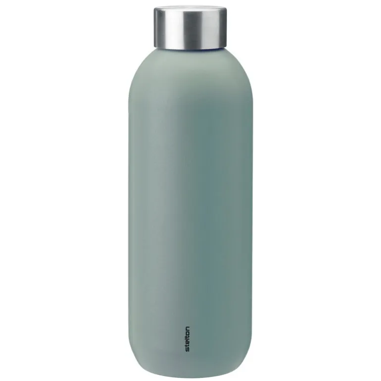 Stelton Keep Cool water bottle, 0,6 L, dusty green