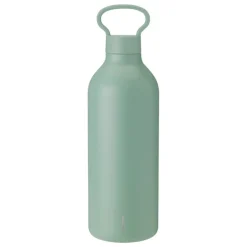Stelton Tabi vacuum insulated bottle, 1 L, dusty green