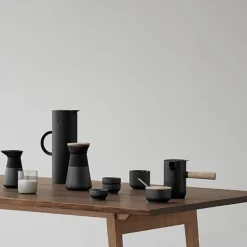 Stelton Theo milk jug, black