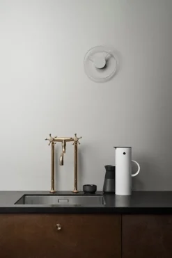 Stelton Theo milk jug, black