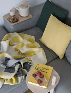 Stelton Theo tea cup with coaster, sand