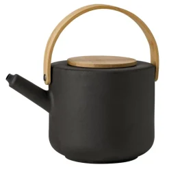 Stelton Theo teapot, black
