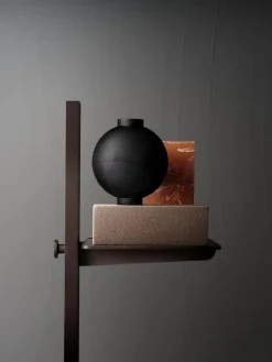 String Furniture Museum side table, dark brown