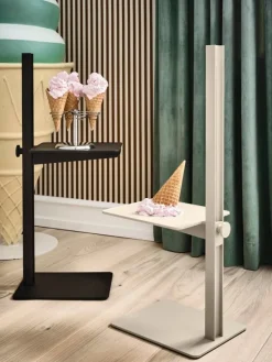 String Furniture Museum side table, dark brown