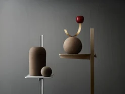 String Furniture Museum side table, aluminium