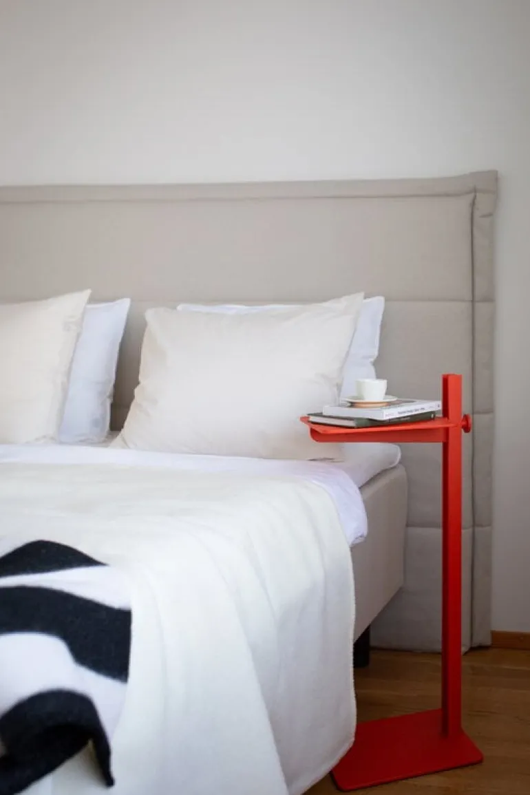 String Furniture Museum side table, orange