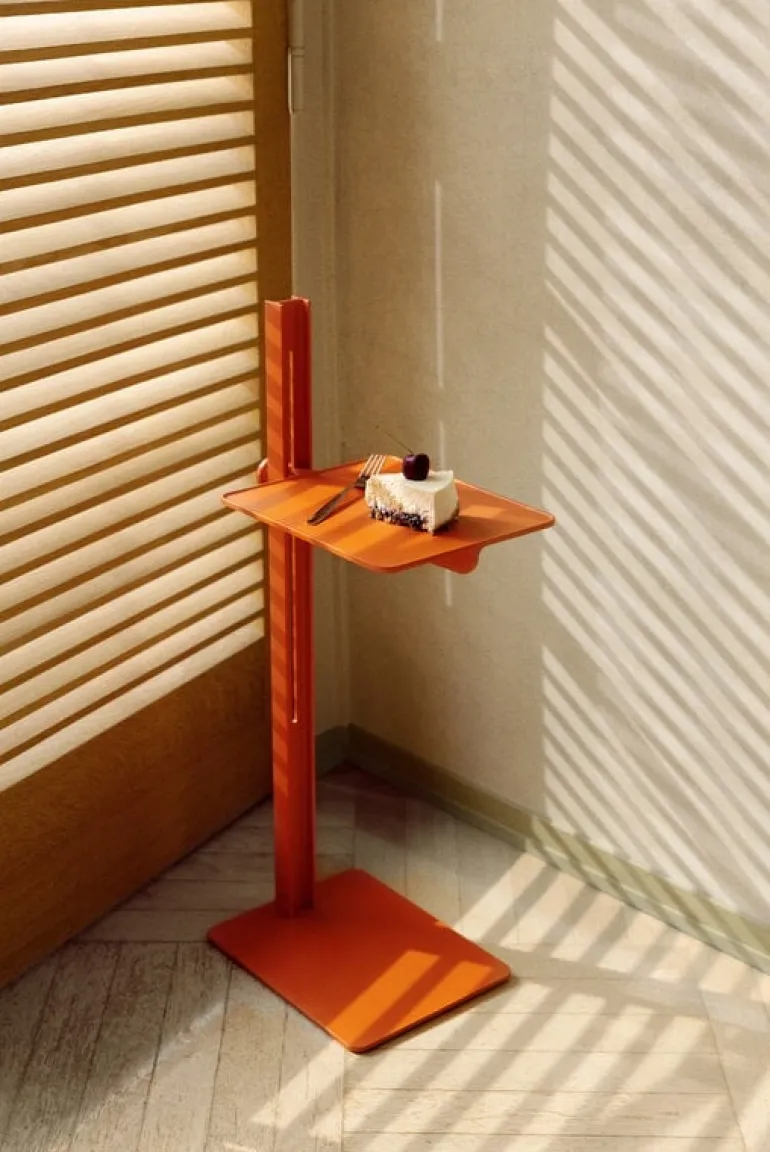 String Furniture Museum side table, orange