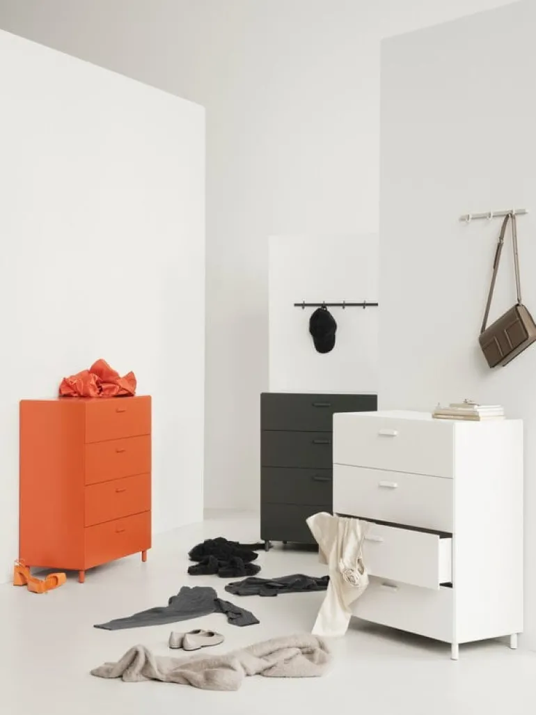 String Furniture Relief hook rail, medium, 82 cm, grey