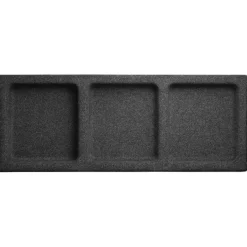 String Furniture String bowl shelf, felt, light grey