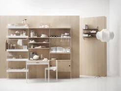 String Furniture String cabinet, 78 x 30 cm, ash