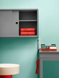 String Furniture String cabinet, 78 x 20 cm, grey