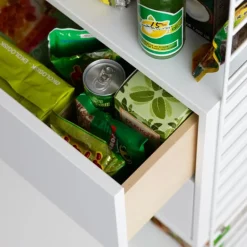 String Furniture String chest with 2 drawers, 78 x 30 cm, white