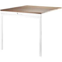 String Furniture String folding table, walnut - white