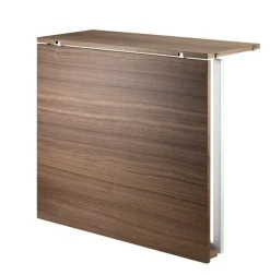 String Furniture String folding table, walnut - white