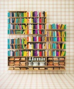 String Furniture String floor panels 200 x 30 cm, 2-pack, white