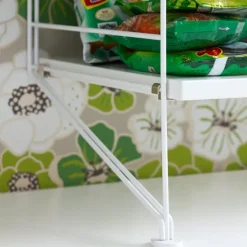 String Furniture String floor panels 200 x 30 cm, 2-pack, white