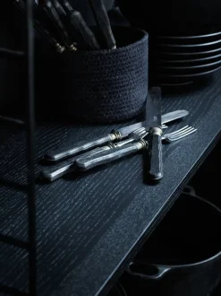 String Furniture String floor panel 85 x 30 cm, 2-pack, black