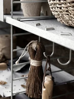 String Furniture String hooks for metal shelf, 5-pack, steel