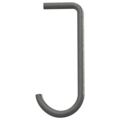 String Furniture String hooks for metal shelf, 5-pack, dark grey