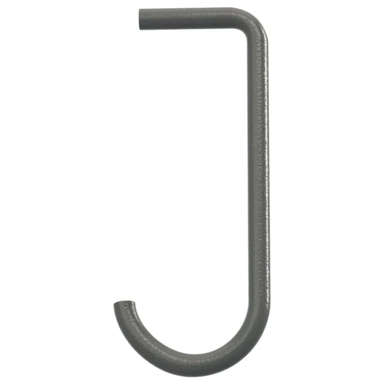 String Furniture String hooks for metal shelf, 5-pack, dark grey