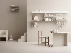 String Furniture String metal rod, 71 cm, white