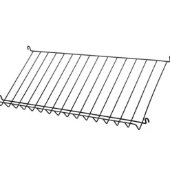 String Furniture String magazine shelf, 78 x 30 cm, black steel