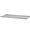 String Furniture String metal shelf, 78 x 30 cm, low, grey