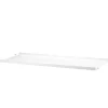 String Furniture String metal shelf, 78 x 30 cm, low, white