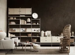 String Furniture String magazine shelf, 78 x 30 cm, ash