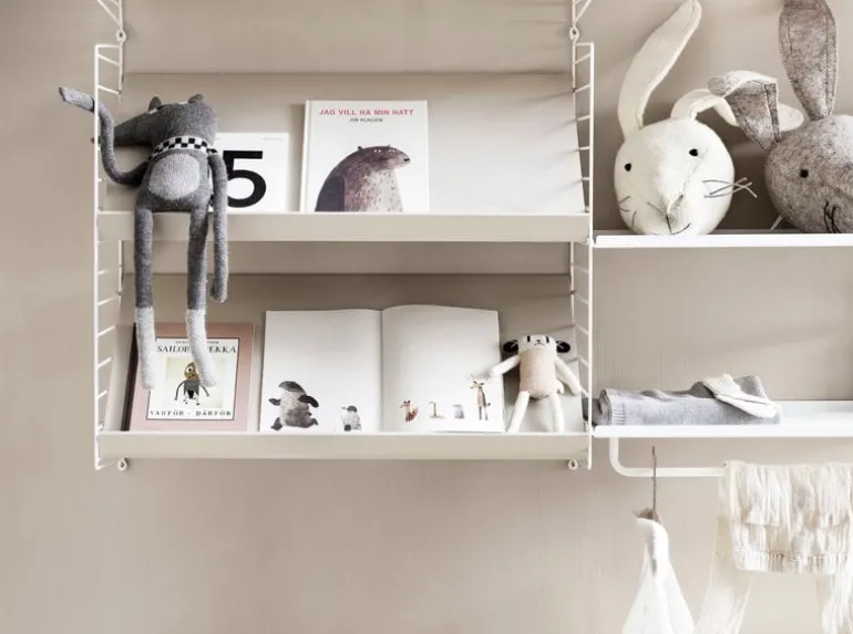 String Furniture String metal rod, 53 cm, white