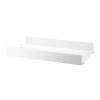 String Furniture String metal shelf, 58 x 30 cm, high, white