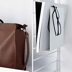 String Furniture String magazine holder, black