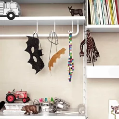 String Furniture String metal shelf, 58 x 30 cm, high, black