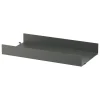 String Furniture String metal shelf 58 x 30 cm, high, dark grey