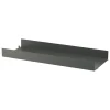 String Furniture String metal shelf 78 x 30 cm, high, dark grey