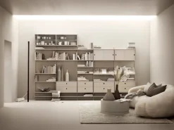 String Furniture String magazine shelf, beige