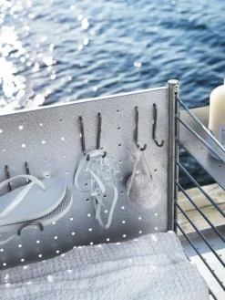 String Furniture String Outdoor floor panel 85 x 30 cm, 2-pack, galvanized