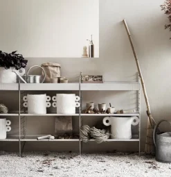 String Furniture String Outdoor floor panel 85 x 30 cm, 2-pack, galvanized