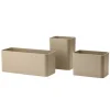 String Furniture String organizers, 3-pack, beige