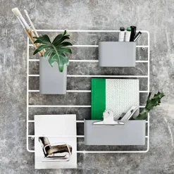 String Furniture String organizers, 3-pack, grey