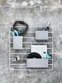 String Furniture String organizers, 3-pack, grey