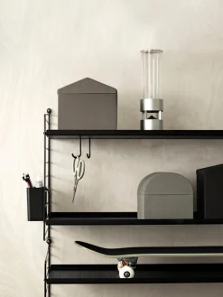 String Furniture String organizers, 3-pack, black