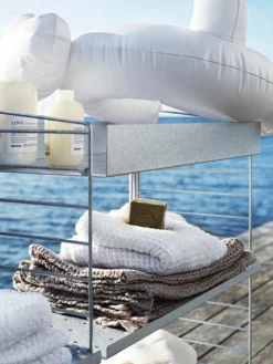 String Furniture String Outdoor floor panel 85 x 30 cm, 1-pack, galvanized