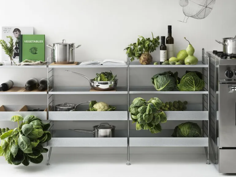 String Furniture String Outdoor floor panel 85 x 30 cm, 1-pack, galvanized