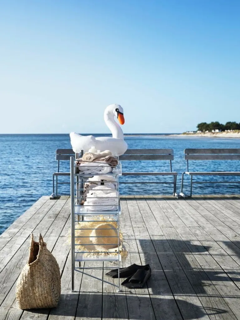 String Furniture String Outdoor upright, 1 pcs, galvanized