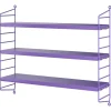 String Furniture String Pocket shelf, purple