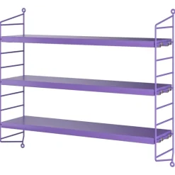 String Furniture String Pocket shelf, purple