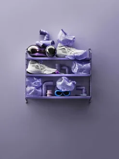 String Furniture String Pocket shelf, purple