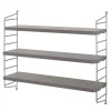 String Furniture String Pocket shelf, grey