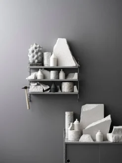 String Furniture String Pocket shelf, grey